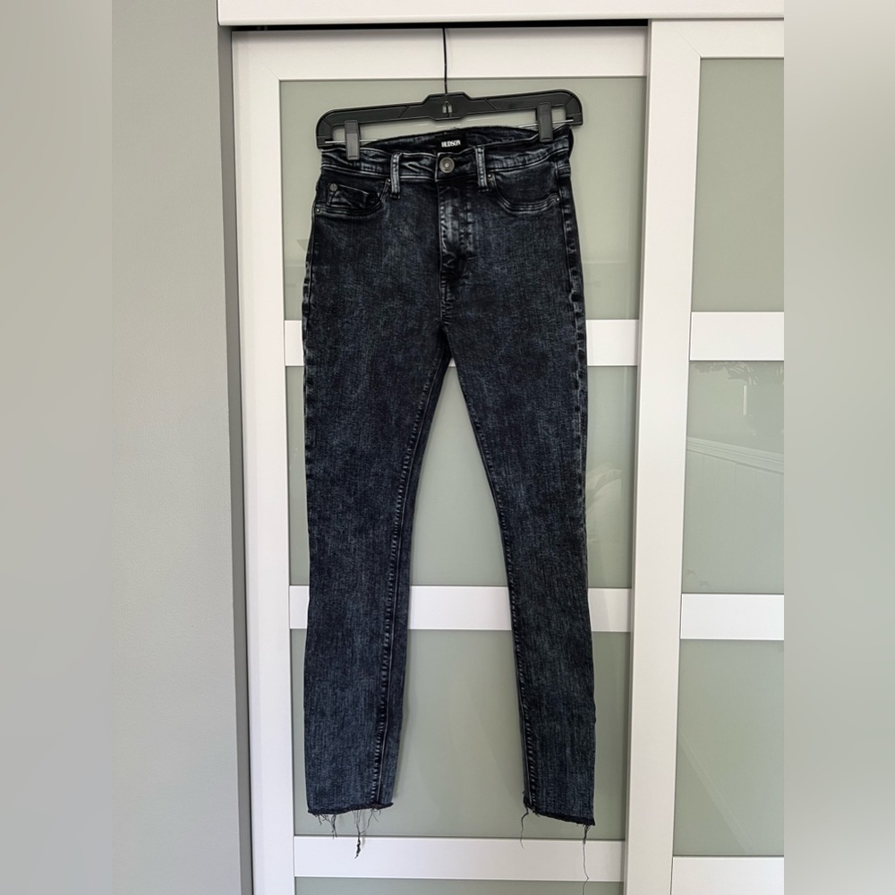 Hudson jeans acid wash skinny jeggings size 26